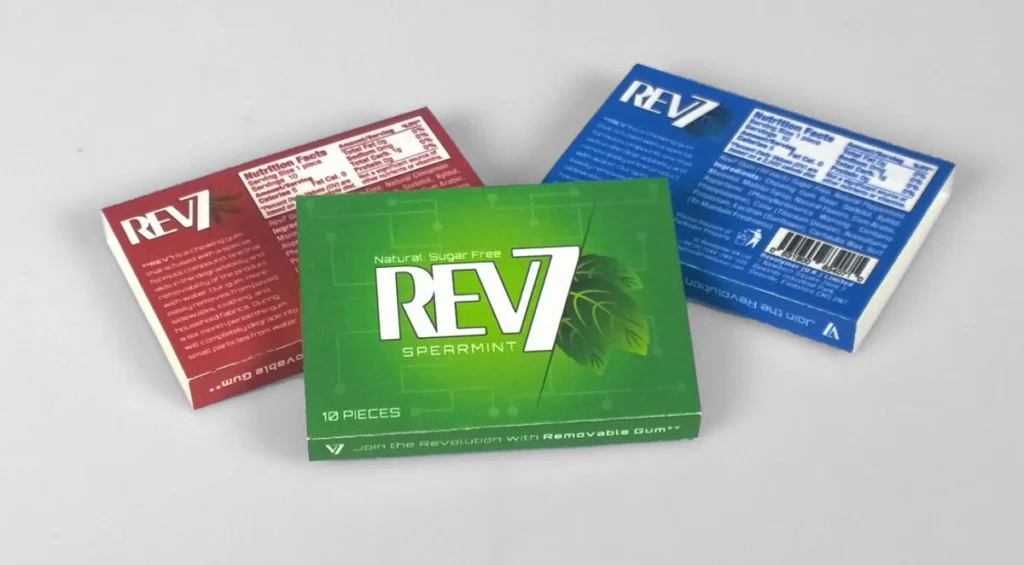 revolymer non stick chewing gum